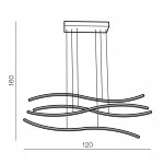 Подвесной светильник Azzardo Waves AZ2912