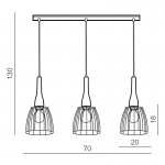 Подвесной светильник Azzardo Terata AZ2949