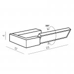 Настенный светильник Azzardo Dalen AZ2962