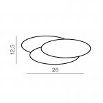 Настенный светильник Azzardo Clover oval AZ2998