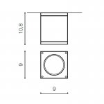 Уличный светильник Azzardo Joe AZ3323