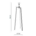 Торшер Azzardo Tristan AZ3329