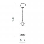 Подвесная люстра Azzardo Blanca AZ3337
