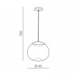Подвесная люстра Azzardo Helena AZ3341