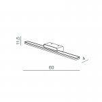 Настенный светильник Azzardo Epsilon AZ3348