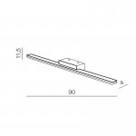 Настенный светильник Azzardo Epsilon AZ3349