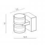 Настенный светильник Azzardo Tanza AZ3361