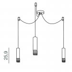 Подвесной светильник Azzardo Locus AZ3403