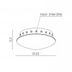 Подвесной светильник Azzardo Ziko AZ3410
