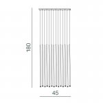 Подвесная люстра Azzardo Louise AZ3424