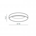 Потолочная люстра Azzardo Sovana AZ3446