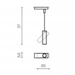 Потолочный светильник Azzardo Lens AZ3513