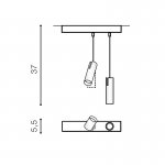 Потолочный светильник Azzardo Lens AZ3520