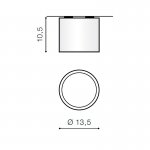 Накладной светильник  Azzardo Alix AZ3541