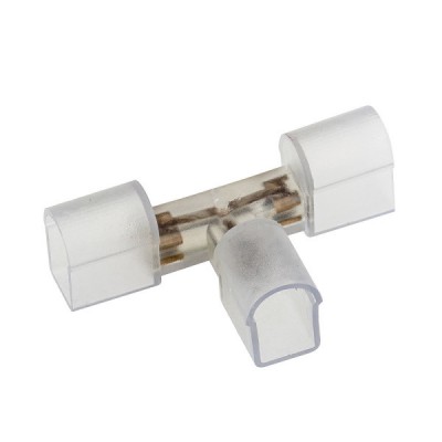 Т-образный коннектор для соединения 3-х отрезков неона 13х26 Arlight 8581 Т-образный коннектор для соединения 3-х отрезков неона 13х26 Arlight 8581