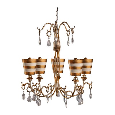 Люстра Natural concept FB/TIVOLI5 GD TIVOLI Люстра Natural concept FB/TIVOLI5 GD TIVOLI