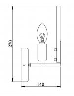 Бра Vele Luce Aria VL1951W01