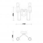 Бра Vele Luce Castel VL1275W02