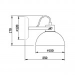 Бра Vele Luce Impetuoso VL1431W01