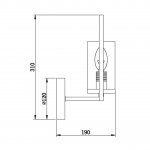 Бра Vele Luce Oliver VL1462W01