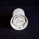 Светильник для бани керамический AL-423, "Банник", белый