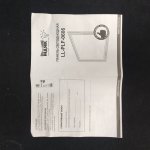 Светодиодная панель-рамка МАЯК, LL-PLF-0606/40W-4000 40Вт 4000К LED 587х587х14мм