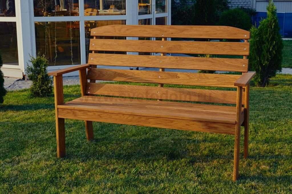 Садовая мебель Woodly Mak 2000 MAK interior Скамья2000 Натуральный