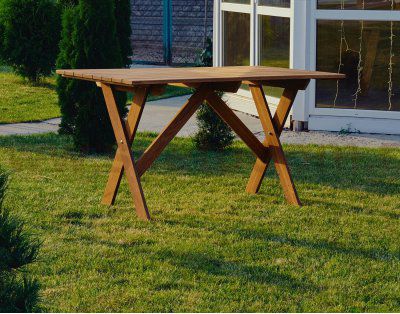 Садовая мебель Woodly Mak 2000 MAK interior Стол2000 Натуральный