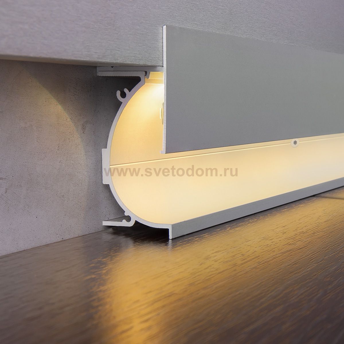 Профиль для светящегося плинтуса и встраиваемых светильников 7023259 Elektrostandard