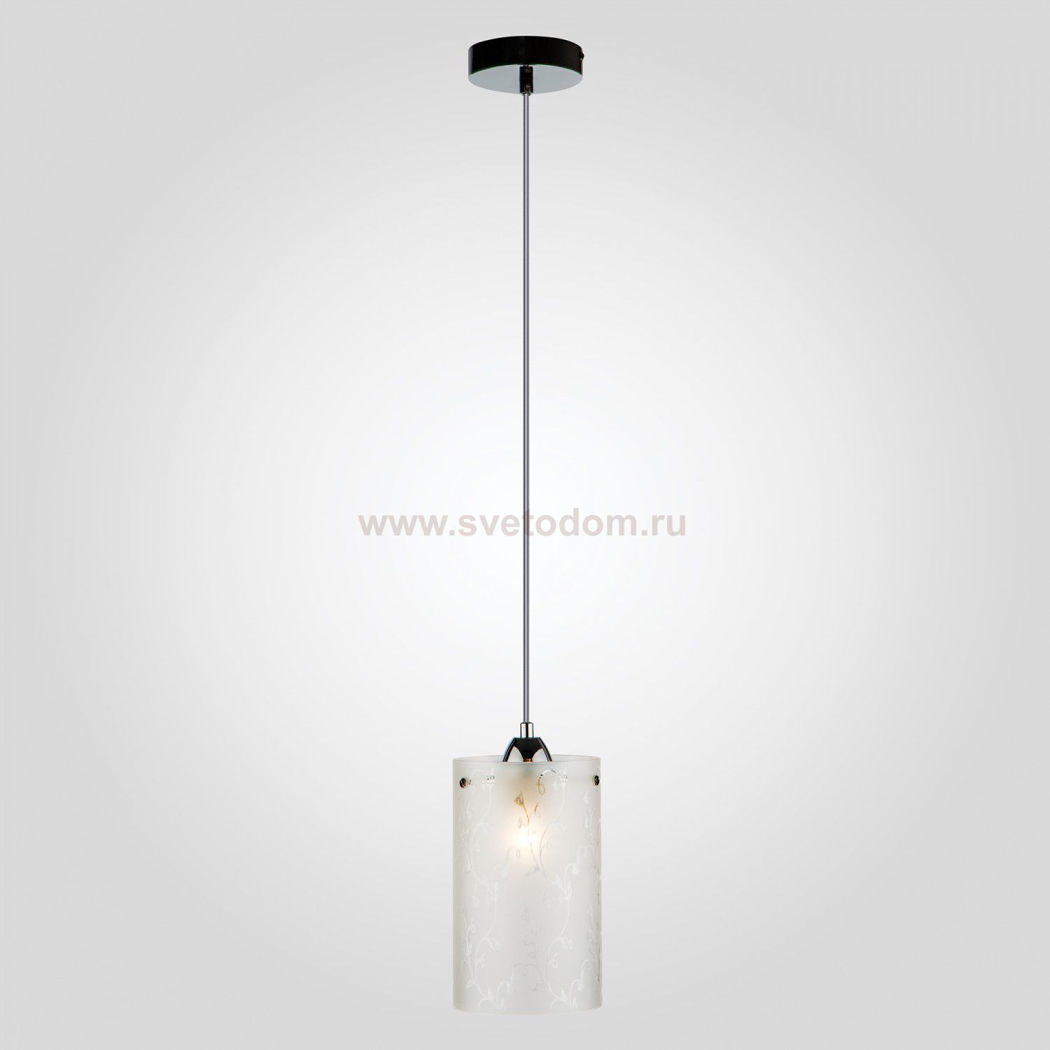Светильник подвесной одиночный Eurosvet 1129/1 хром