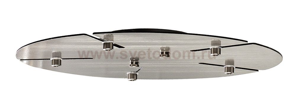 Универсальная потолочная база Crystal Lux D350-5 NICKEL (0990/031)