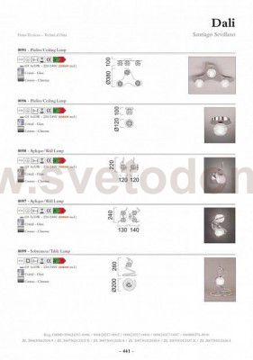 Светильник настенный бра Mantra 98 DALI