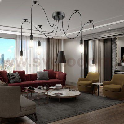 Люстра паук Globo A110-5