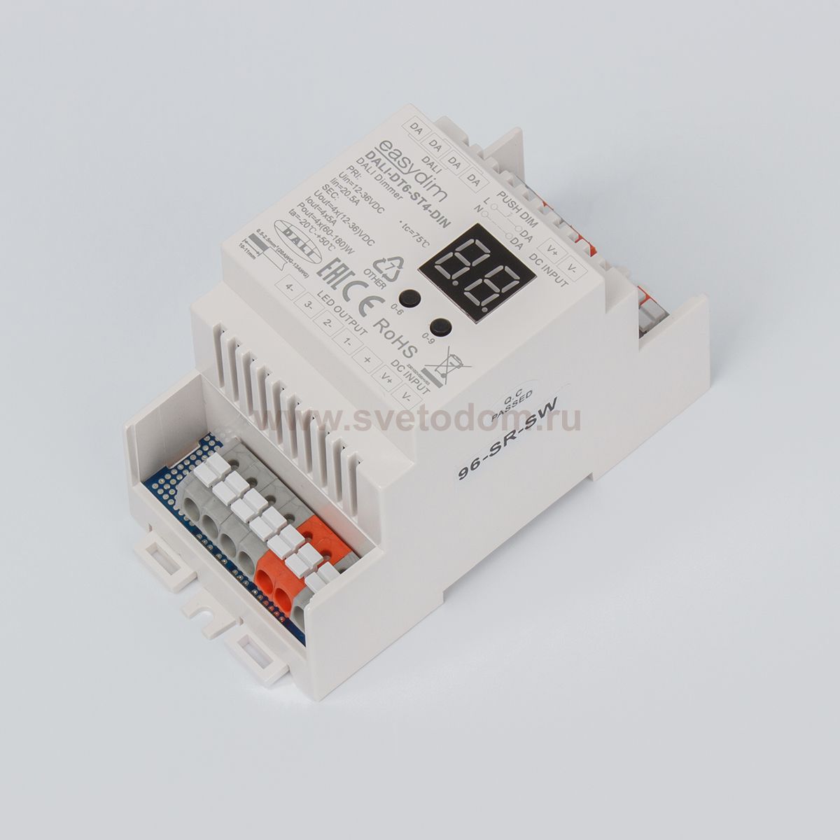 Декодер DALI-DT6-ST4-DIN Декодер DALI-DT6-ST4-DIN