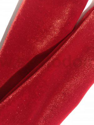 Чехол для люстры бархатный красный 0,7м