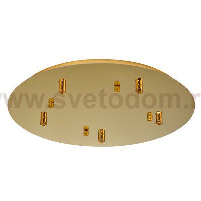 Потолочная база Crystal Lux D450-5 GOLD (0991/040)