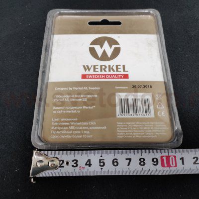 Рамка на 1 пост (алюминий) Werkel WL11-Frame-01