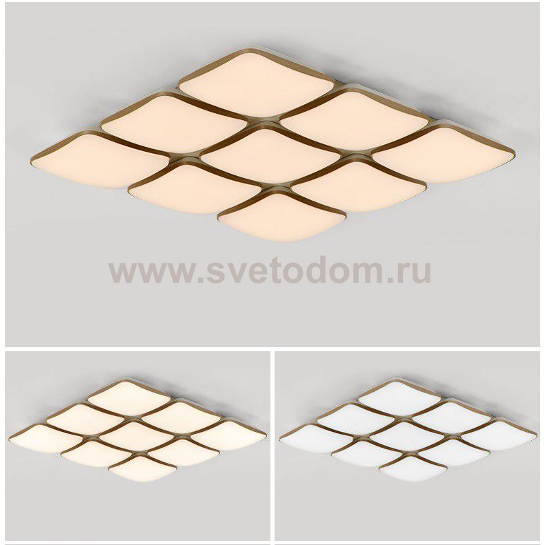 Светодиодный светильник 0945.258S 90W потолочный Adilux