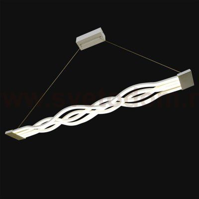 Люстра Геометрия 2-1624-WH+YN LED