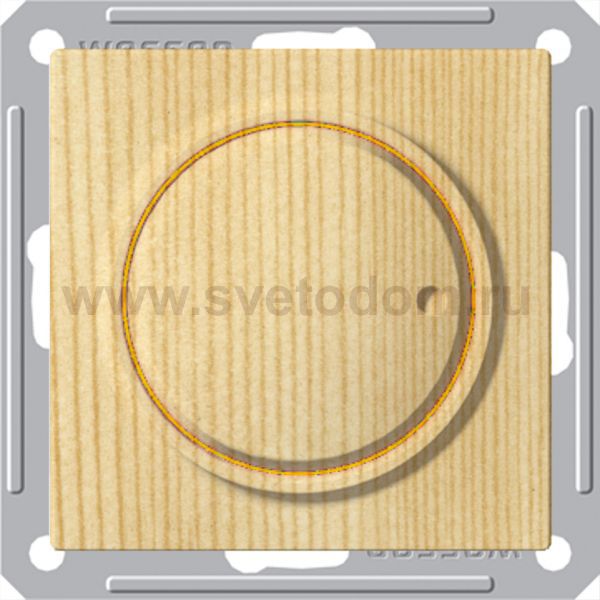 Светорегулятор Wessen 59 с/у без рамки 450ВТ (250В, ЛН) сосна (VPP-5S1-7-86)