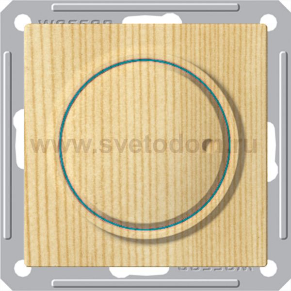 Светорегулятор Wessen 59 с/у без рамки 600ВТ (250В, ЛН) сосна (VPP-5S2-7-86)