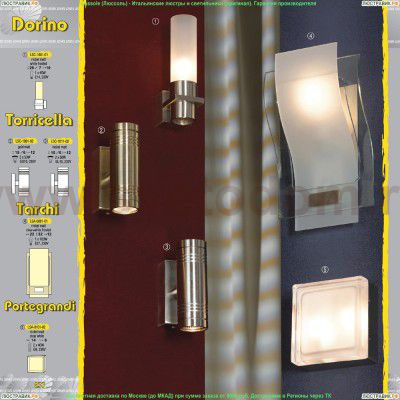 Светильник настенный бра Lussole LSA-0861-01 TARCHI