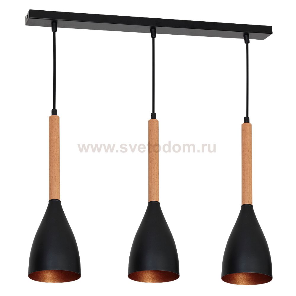 Luminex MUZA BLACK/GOLD 9114 потолочный светильник