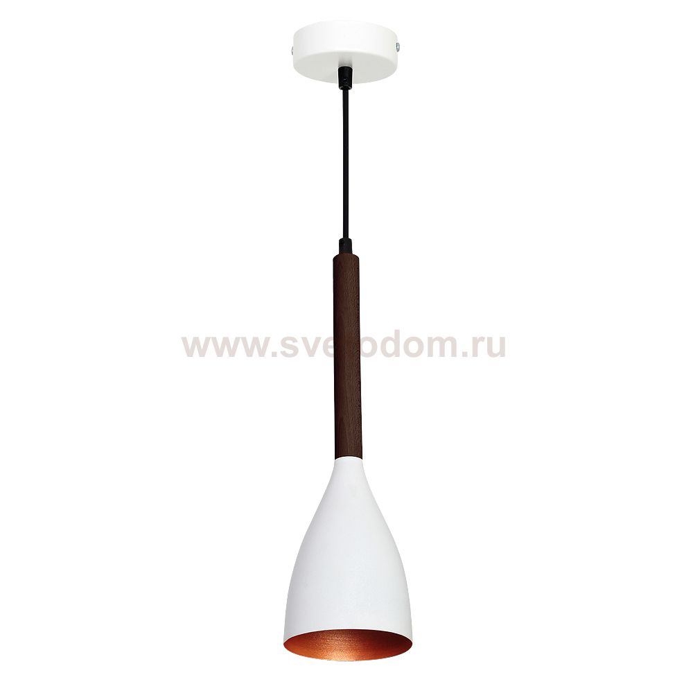 Luminex MUZA WHITE/GOLD DARK WOOD 9153 потолочный светильник