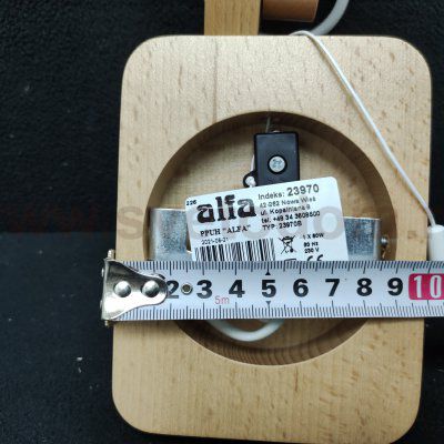 Настенный светильник бра Alfa JOGA WHITE R 23970