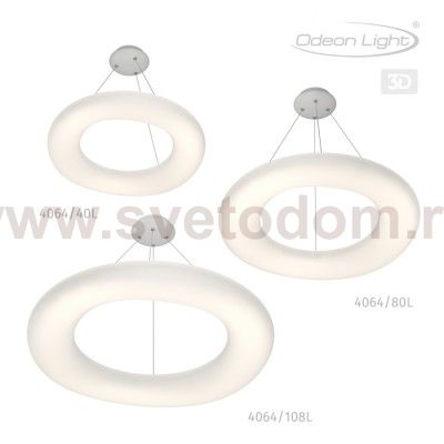 Подвесной светильник Odeon light 4064/40L AURA