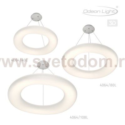Подвесной светильник Odeon light 4064/80L AURA