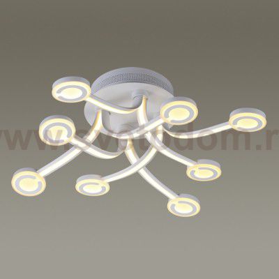 Люстра потолочная Odeon light 3862/80LC BUTTONS