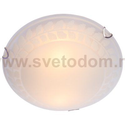 Светильник стеклянный Экономсвет 003A/2C WT