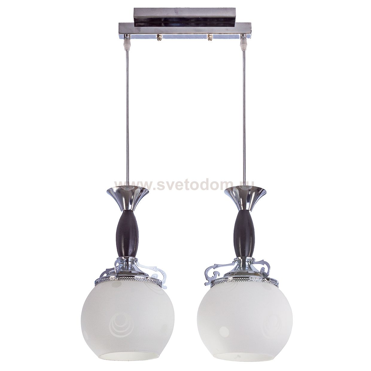Подвесной светильник Экономсвет 00809/2CR WT